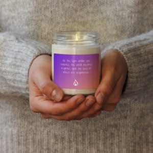 Ignite scented soy candle