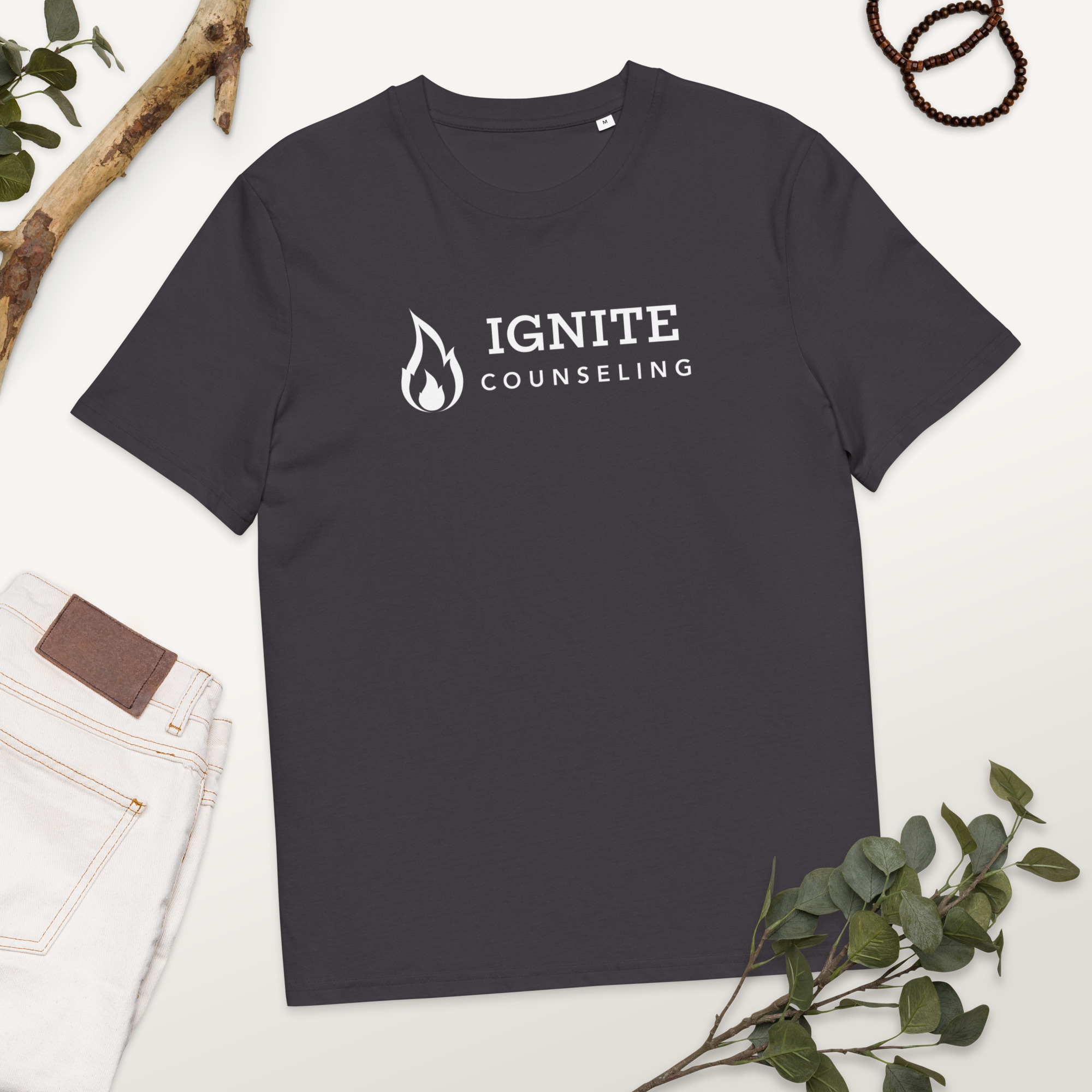 Ignite Counseling - Unisex organic cotton t-shirt - Image 6