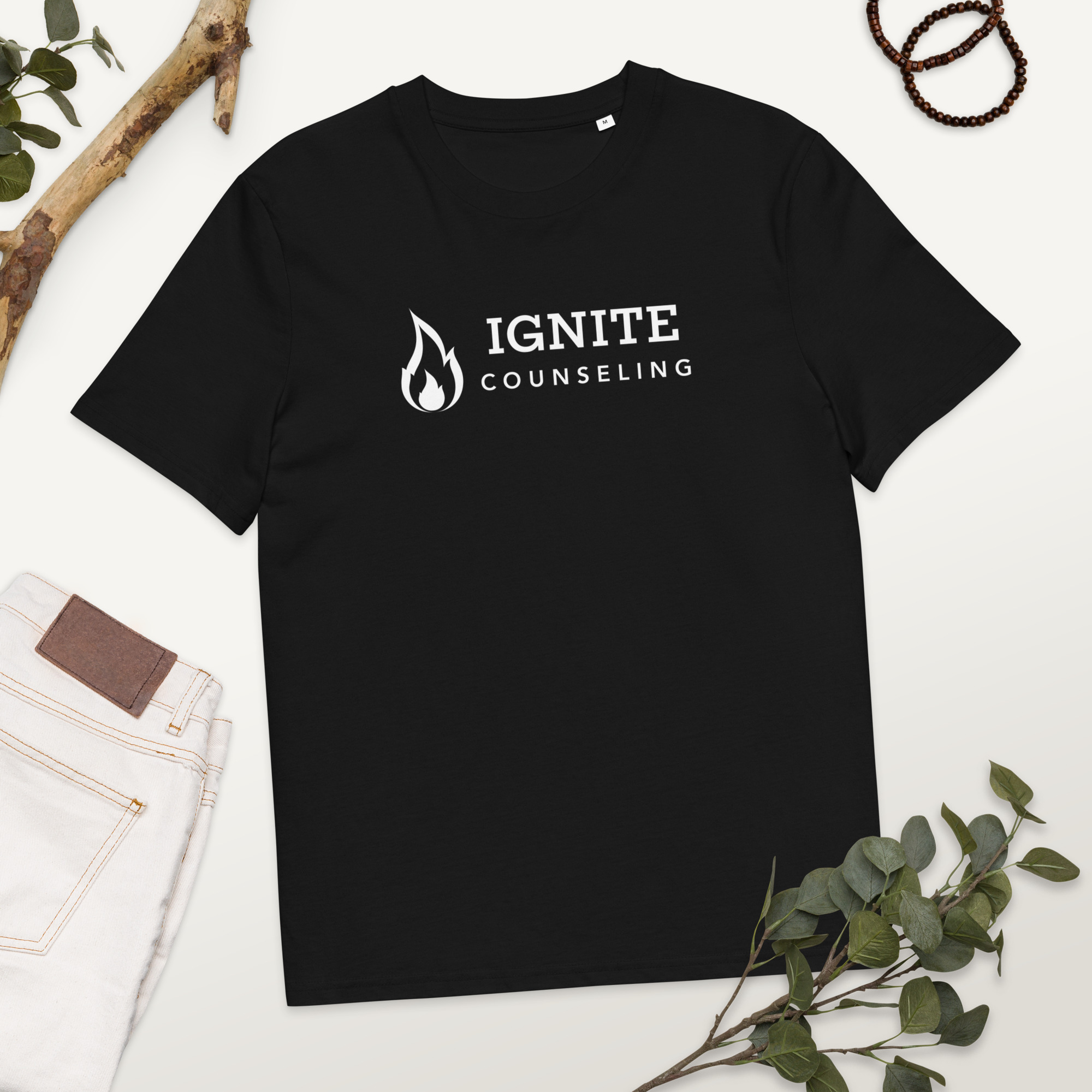 Ignite Counseling - Unisex organic cotton t-shirt - Image 3