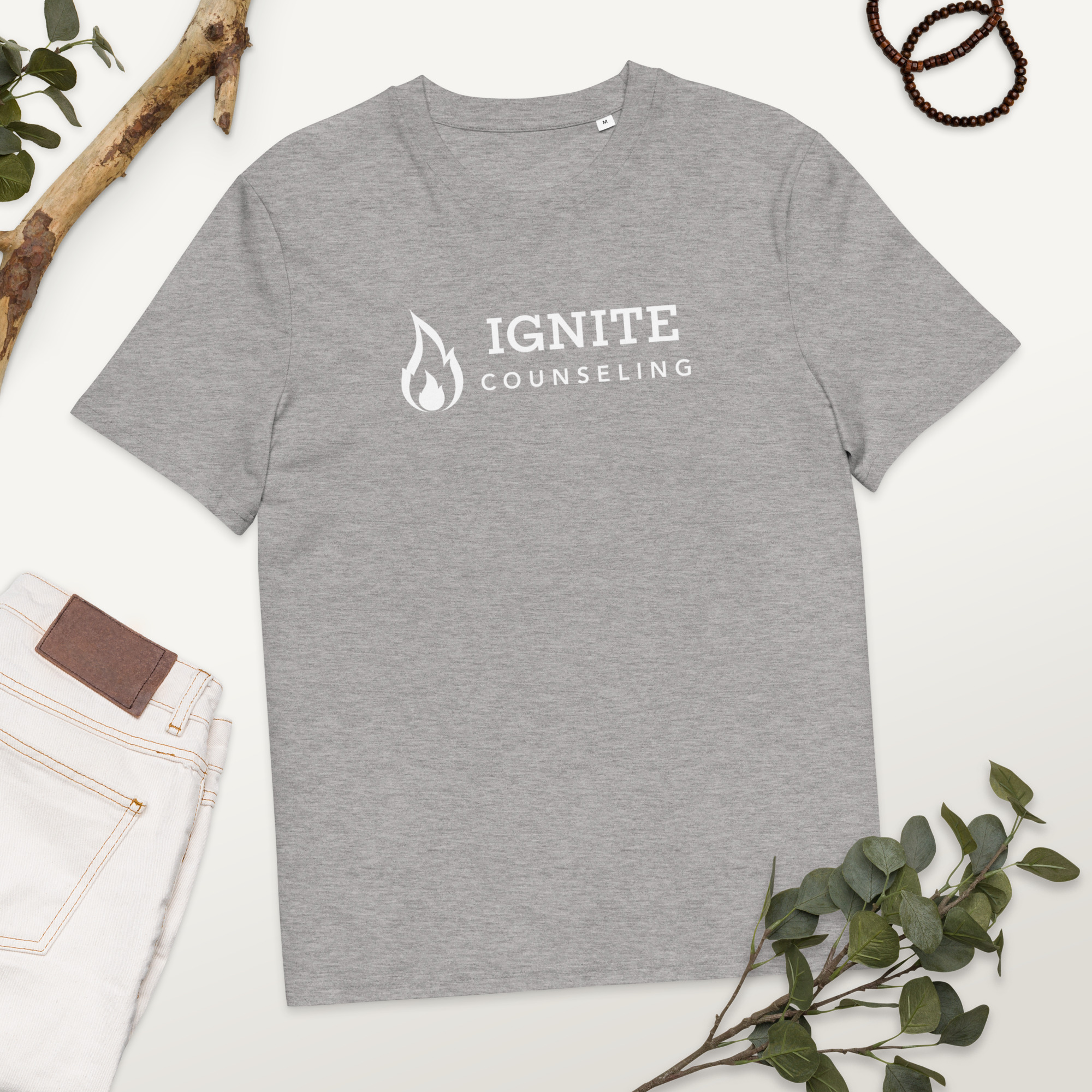 Ignite Counseling - Unisex organic cotton t-shirt - Image 10
